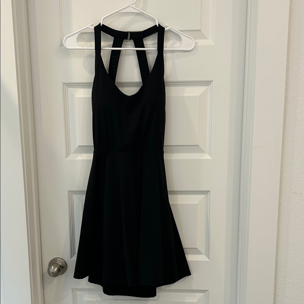 Black sporty dress